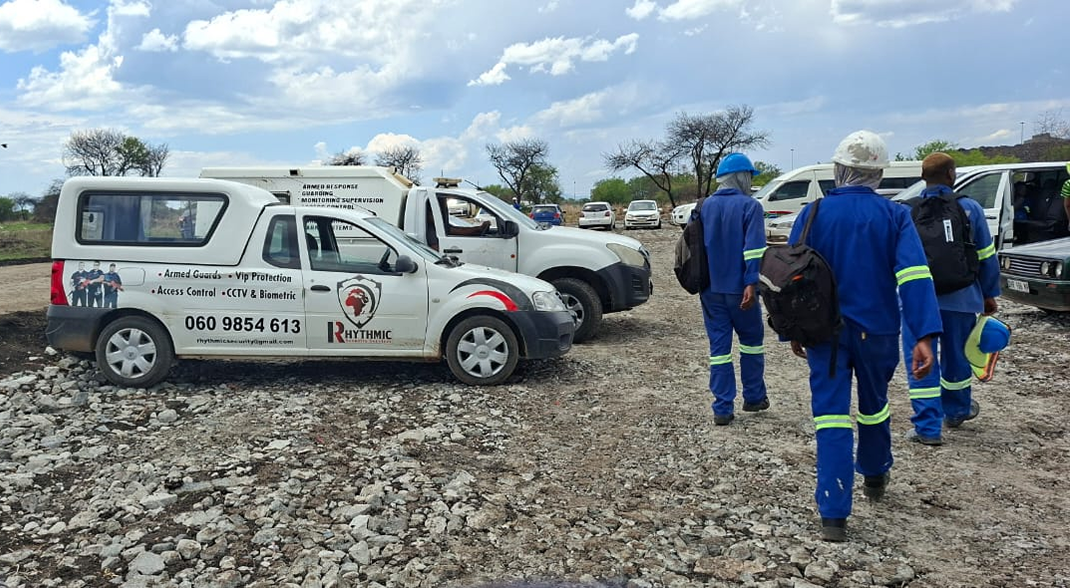 Industrial plant security deployment